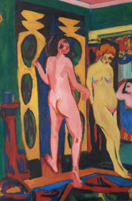 Ernst Ludwig Kirchners Badende im Raum (1909–10/nach 1926)